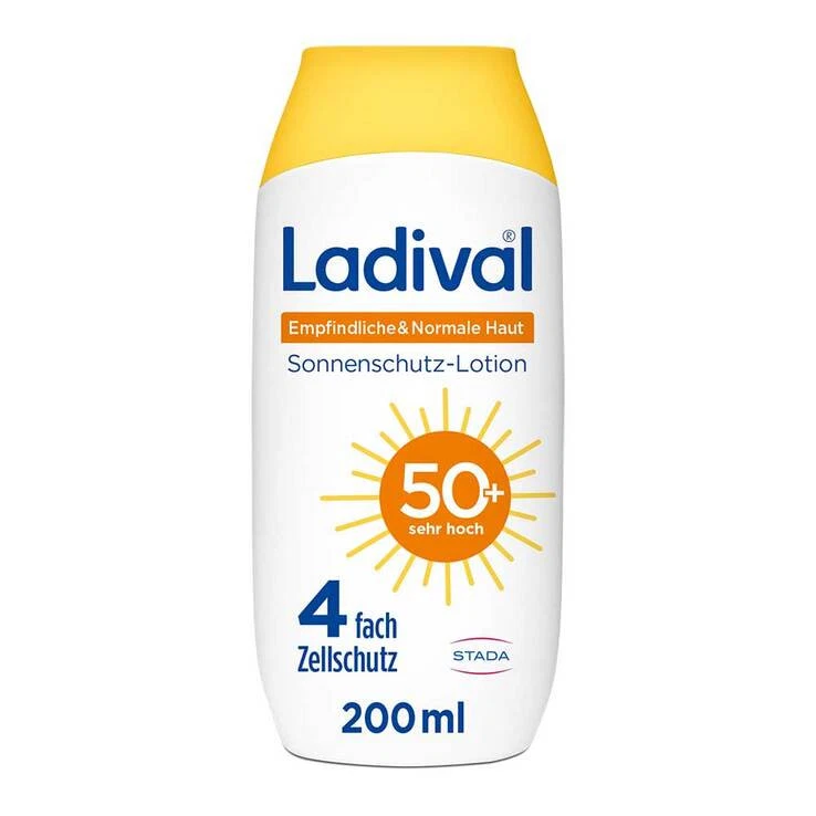 Ladival empfindliche & normale Haut Lotion LSF 50 + · 200 ml · PZN 19362645