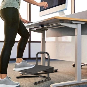 Height Adjustable Foot Rest Six Height Settings Office Classroom Use - Picture 1 of 6