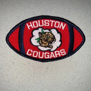 Houston Cougars Football Embroidered Patch - Picture 1 of 2