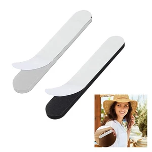 2Pcs Ruban Réducteur Taille Chapeau Auto-Adhésif Mousse pour Casquettes Chapeaux - Picture 1 of 19