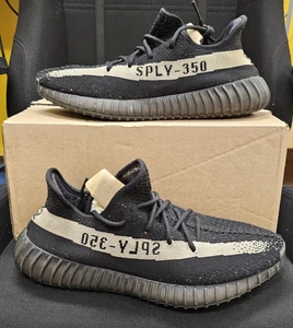 Adidas Yeezy Boost 350 V2 Core Black White / Oreo BY1604 Size 11.5 CLEAN! - Picture 1 of 8