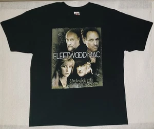 FLEETWOOD MAC Unleashed Tour 2009 Size XL Black T-Shirt - Picture 1 of 5
