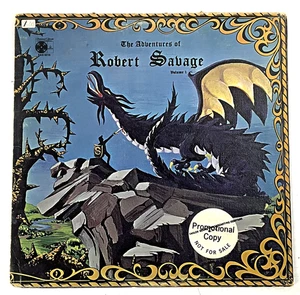 ROBERT SAVAGE ~The Adventures Of - Vol. 1~ Orig. Promo LP/Vinyl Rare Psych EX+13 - Picture 1 of 5