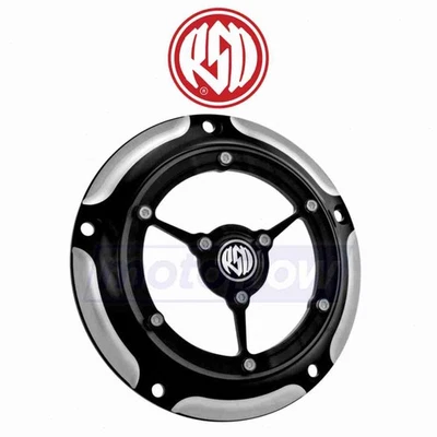 RSD Clarity Derby Cover for 2004-2006 Harley Davidson FLHRSI Road King yy Foto 1 de 4