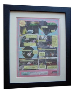 BSM+BRITISH SCHOOL OF MOTORING+POSTER+AD+FRAMED ORIGINAL 1996+EXPRESS WORLD SHIP - Picture 1 of 7