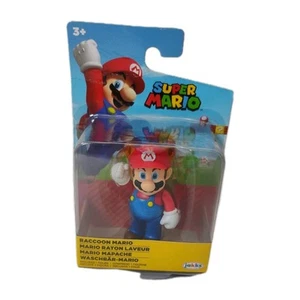 Mario Raccoon Mario Action Figure Jakks Pacific 2,5 in alto - Foto 1 di 8