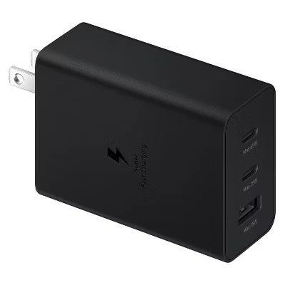 Adaptador de corriente Samsung 65W Trio - negro Foto 1 de 4