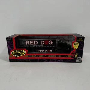 ROAD CHAMPS RED DOG Beer TRACTOR & TRAILER 1:87 SCALE DIECAST METAL MODEL VTG - Picture 1 of 7