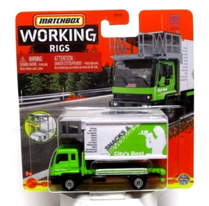 2022 Matchbox Working Rigs GMC T8500 Airport Food Lift Truck Moving Parts! - Picture 1 of 13
