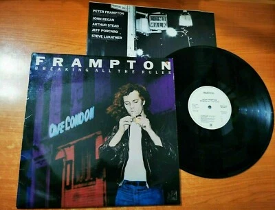 PETER FRAMPTON Breaking all the rules RARE SPANISH PROMO LP VINYL MADE IN SPAIN - Image 1 of 3