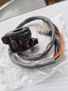 YAMAHA TY 125 switch commande interrupteur GUIDON COMMODO GAUCHE NEUF - Foto 1 di 5