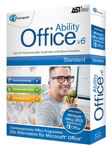 Ability Office 6 Standard Die Alternative f. Microsoft Office CD/DVD - Bild 1 von 1
