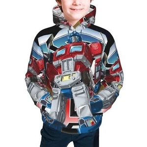Transformers G1 Autobot Youth Hoodies Casual Pullover Sweatshirts for 7-20 Years - Picture 1 of 34