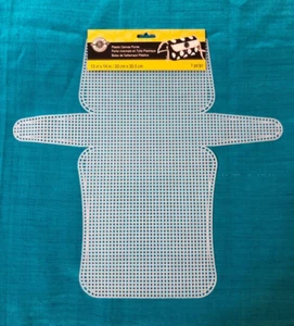 NEW Plastic Canvas Purse Cosmetic Case Clear 7 Count FREE SHIP - Picture 1 of 4
