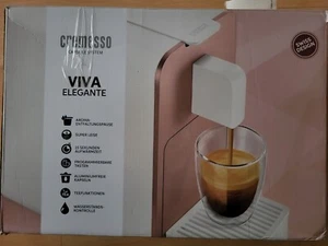 Cremesso Viva Elegante Kaffeemaschine Kapselkaffeemaschine rose wie NEU - Bild 1 von 1
