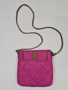 Tommy Hilfiger Purse Pink Quilted Crossbody Satchel Bag. - Picture 1 of 7