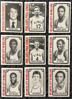 1980-81 TCMA CBA basketball set Singles High Grade Potential Choose from list - Image 1 of 4