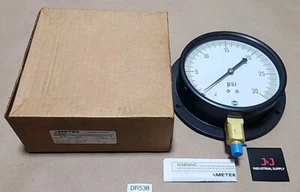 *NEW SURPLUS* Ametek 5801 Gauge 0-30Psi Size 6 1/4" ANPT LM Form 1233 + Warranty - Picture 1 of 8