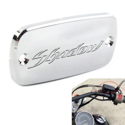 Tapa de líquido de frenos delantero negro para Honda Shadow VLX 600 VT 750 ACE Spirit Aero 1100 Foto 1 de 4