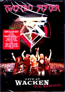 TWISTED SISTER live at wacken DVD + CD NEU OVP/Sealed - Picture 1 of 2