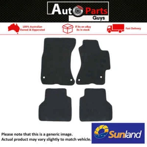 Charcoal Floor Mats 4 Piece For Ford Mondeo MC 110mm Eye 2009 2010 2011 - 2014 - Picture 1 of 2