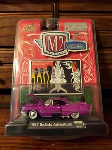 M2 Machines 2008 Auto-Dreams 1957 DeSoto Adventurer 6th Day of Xmas 1:64 Neu in OVP - Bild 1 von 6
