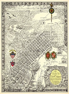 Póster de arte de pared criolla de la ciudad de Nueva Orleans de colección impresión decoración - Imagen 1 de 2