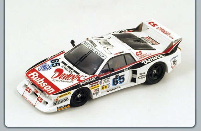 Spark Model LANCIA BETA MONTE CARLO N.65 22th LM 1982 GIUDICI-PERRIER-SALAM 1:43 - Immagine 1 di 1