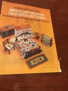 Puppenstube Vintage 1979 Transfermuster zum Aufbügeln BFS1 - Bild 1 von 5