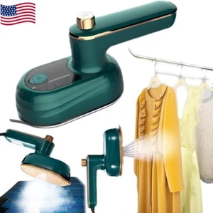 Micro Steam Iron Machine Steamer Handheld Garment Clothes Ironing Portable USA - Picture 1 of 17
