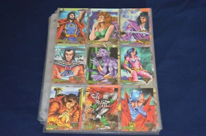 Fleer Ultra 1995 Skeleton Warrior 100 cards set plus 5 luma bones - Picture 1 of 3