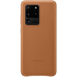 Funda Samsung en piel para Galaxy S20 Ultra Marrón EF-VG988LA - Imagen 1 de 4