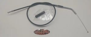 DRAG SPECIALTIES Black XL Throttle Cable 0650-0328 - Picture 1 of 1