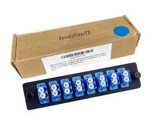 SpeedyFiberTX - LGX Footprint kompatibel LWL Patchpanel 8 Duplex Singlemode - Bild 1 von 3