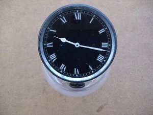 Veteran/Vintage Wind Up Car Clock 3" Face Working Order For Restoration - Picture 1 of 4
