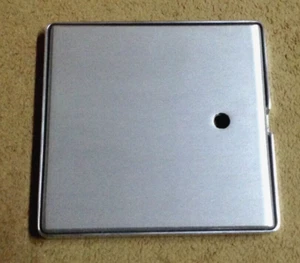 CPI AD0009-1-A CAST ALUMINUM LARGE ACCESS DOOR 10x10-3/8" RV LOCKING HATCH COVER - Picture 1 of 6