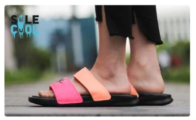 Sandalias Nike Benassi Duo Ultra de cuero para mujer 819717-602 Foto 1 de 4