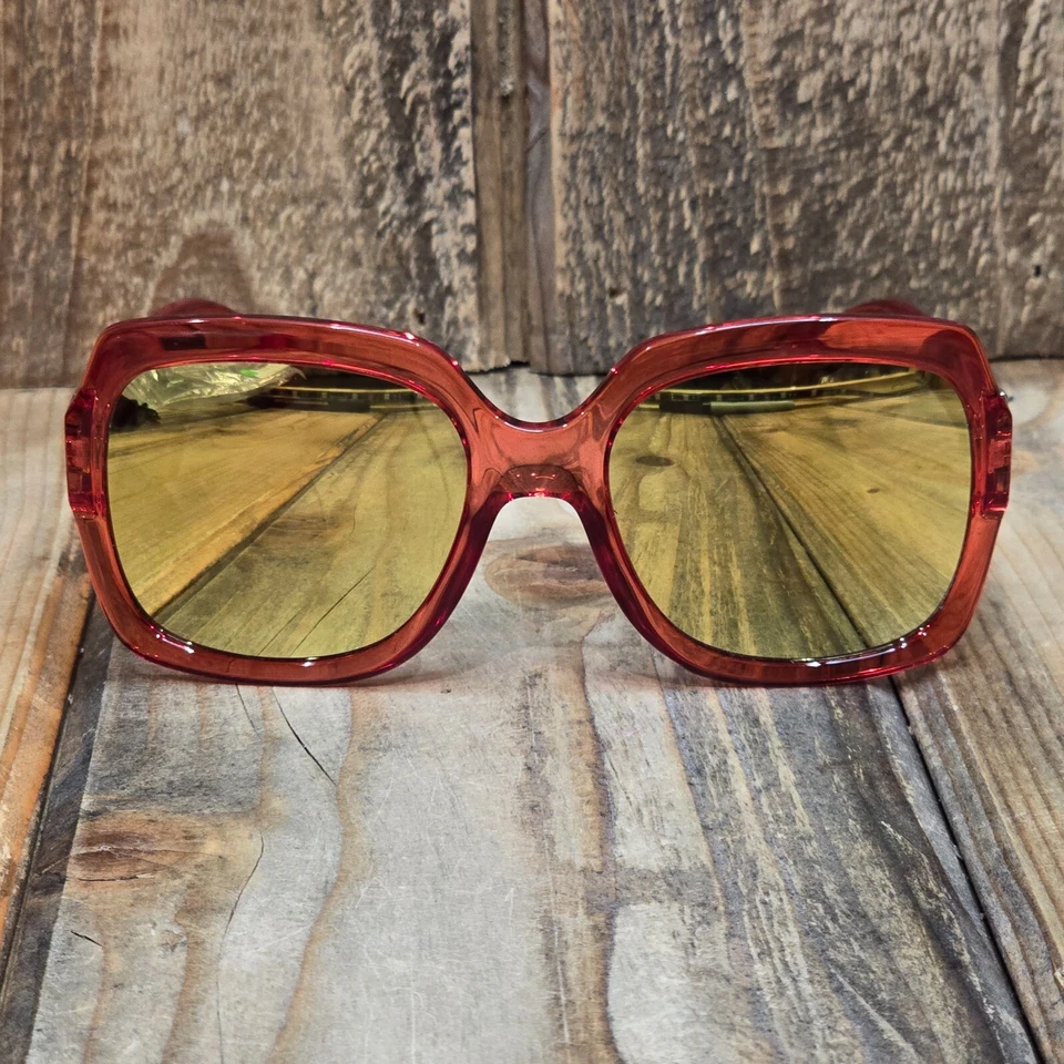 GAFAS DE SOL VONZIPPER MUÑECAS MUJER ROJO TRANSLÚCIDO SATINADO/ORO CROMO LENTE MED/LRG Foto 1 de 4