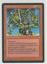 MTG MAGIC THE GATHERING ICE AGE GOBLIN MUTANT CARD LP