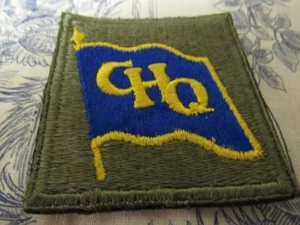 De colección. Parche SSI ""púrpura"" variación trasera ""púrpura"" del ejército de EE. UU. Southwest Pacific HQ - Imagen 1 de 4