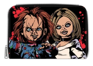 Bride of Chucky Zip Around Wallet Loungefly - Picture 1 of 1