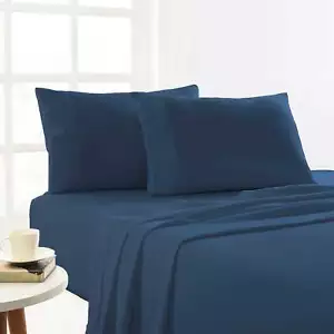 Flannelette Sheets Egyptian Cotton Ink - Picture 1 of 2