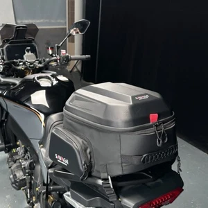 Expandable Tail Bag Rear Seat Luggage Backpack For YAMAHA Tracer 9 /GT 2021-2025 - Picture 1 of 24