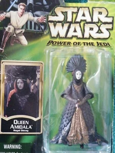 Star Wars Queen Amidala Royal Decoy POWER OF THE JEDI - CARDED - Picture 1 of 4