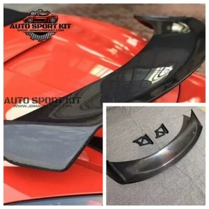 Carbon Fiber Rear Spoiler Wing Body Kit For Porsche 718 981 987 Boxter Cayman - Picture 1 of 7