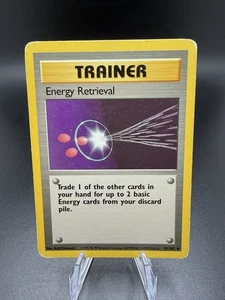 Pokemon TCG - Energy Retrieval 81/102 - Base Set 1999 - Picture 1 of 2