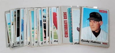 C-558 COLECCIÓN DE COLECCIÓN DE TARJETAS DE BÉISBOL DE LAS GRANDES LIGAS TOPPS 1970! HANK AARON!! Foto 1 de 4