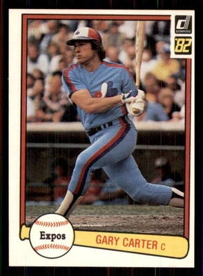 1982 年 Donruss #114 加里·卡特蒙特利尔博览会 — 第 1/2 张图片