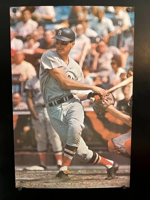Original Vintage MLB 1968 TONY CONGILIARO Boston Red Sox 24x36 Poster - Minty - Image 1 of 4