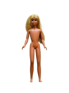 VTG Mattel Malibu Skipper Twist N Turn Blonde Blue Eyes Japan 1970s Barbie - Picture 1 of 15